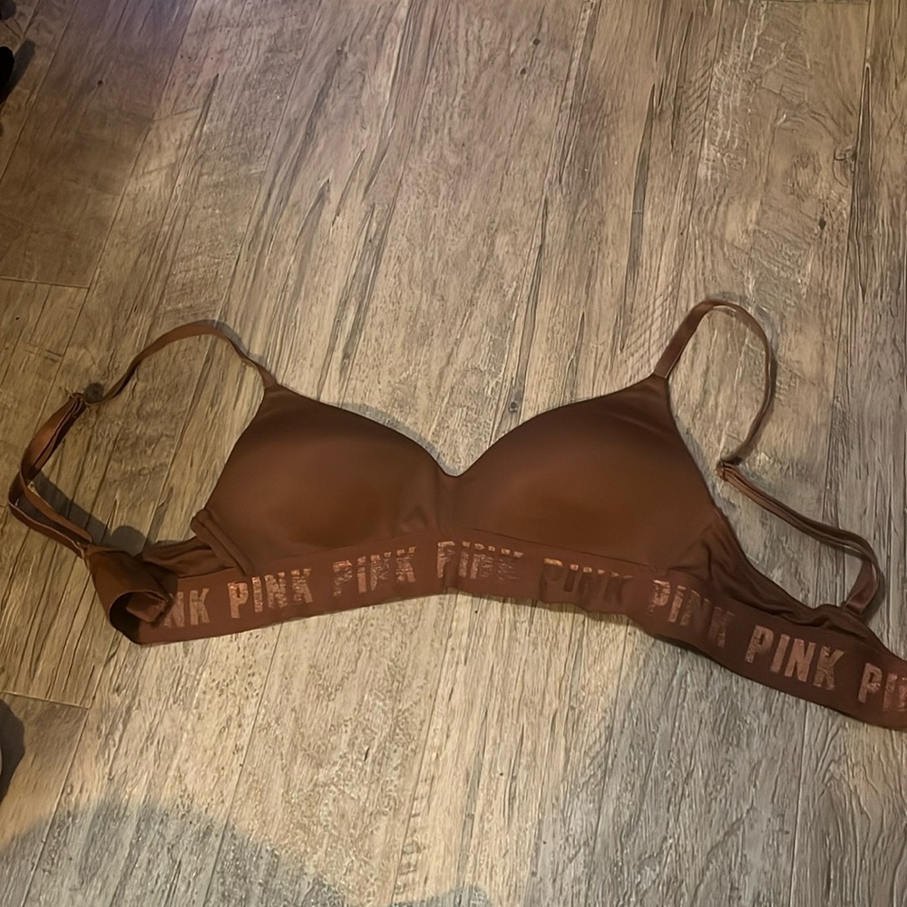Pink NO wire bra